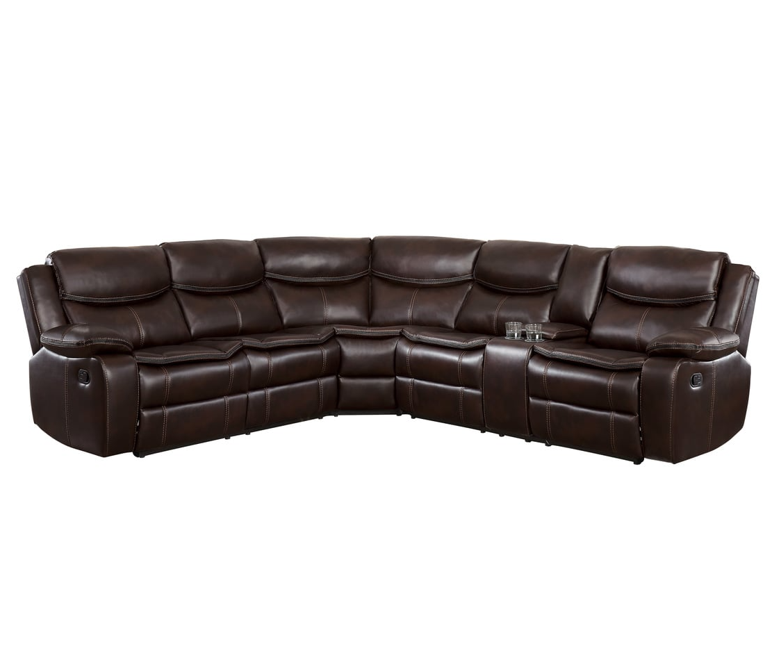 3-Piece Sectional with Right Console