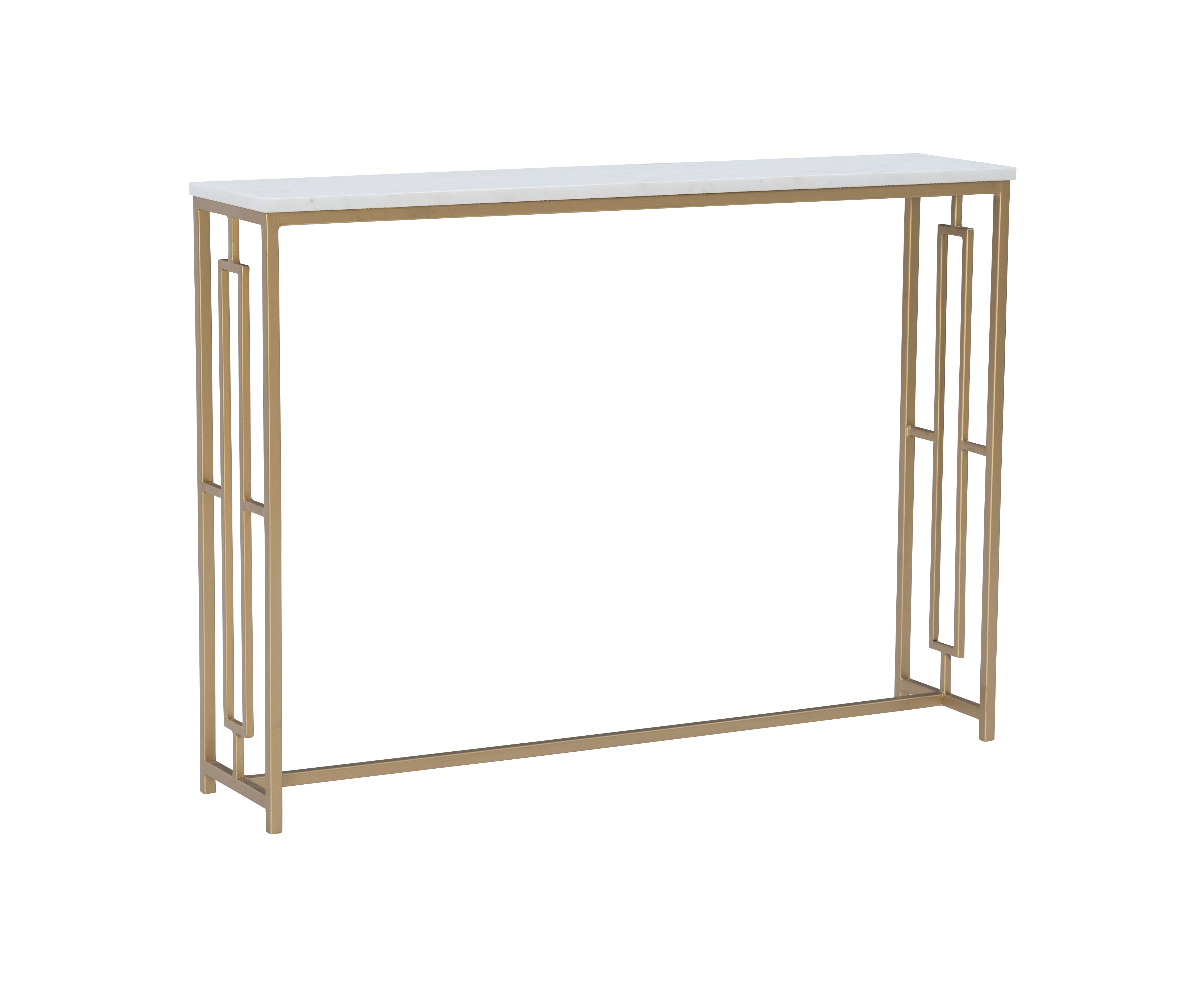 Powell Aberdeen D1389A20G Contemporary Console Table With Marble Top