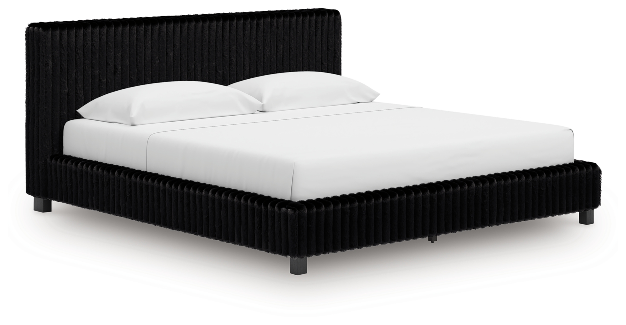 California King Upholstered Bed