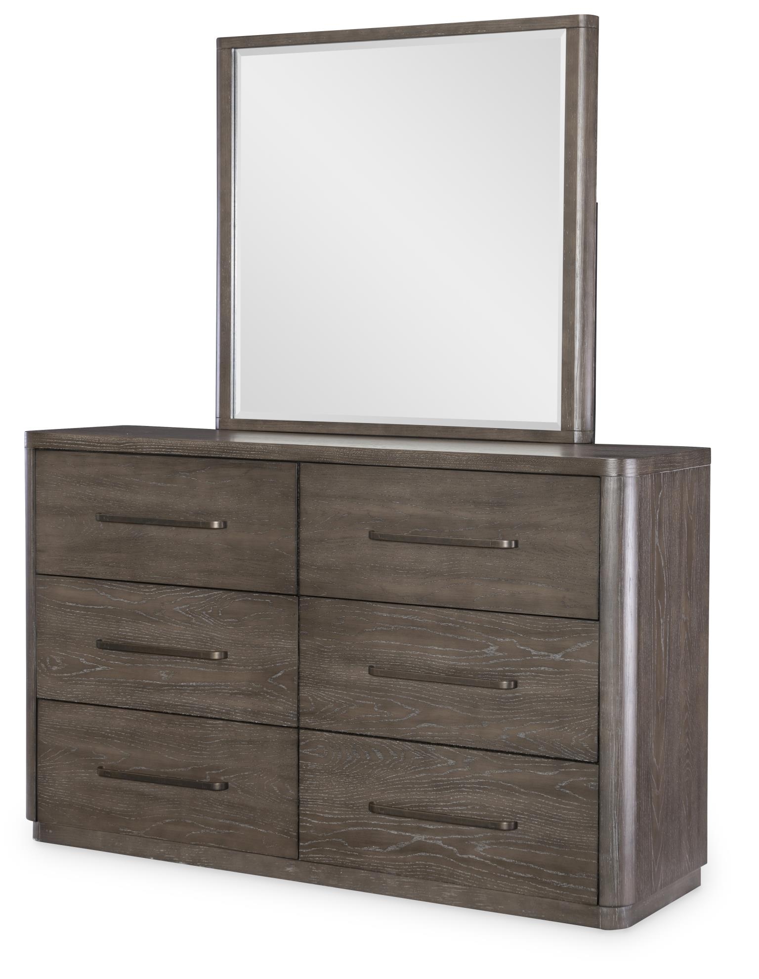6-Drawer Dresser and Mirror