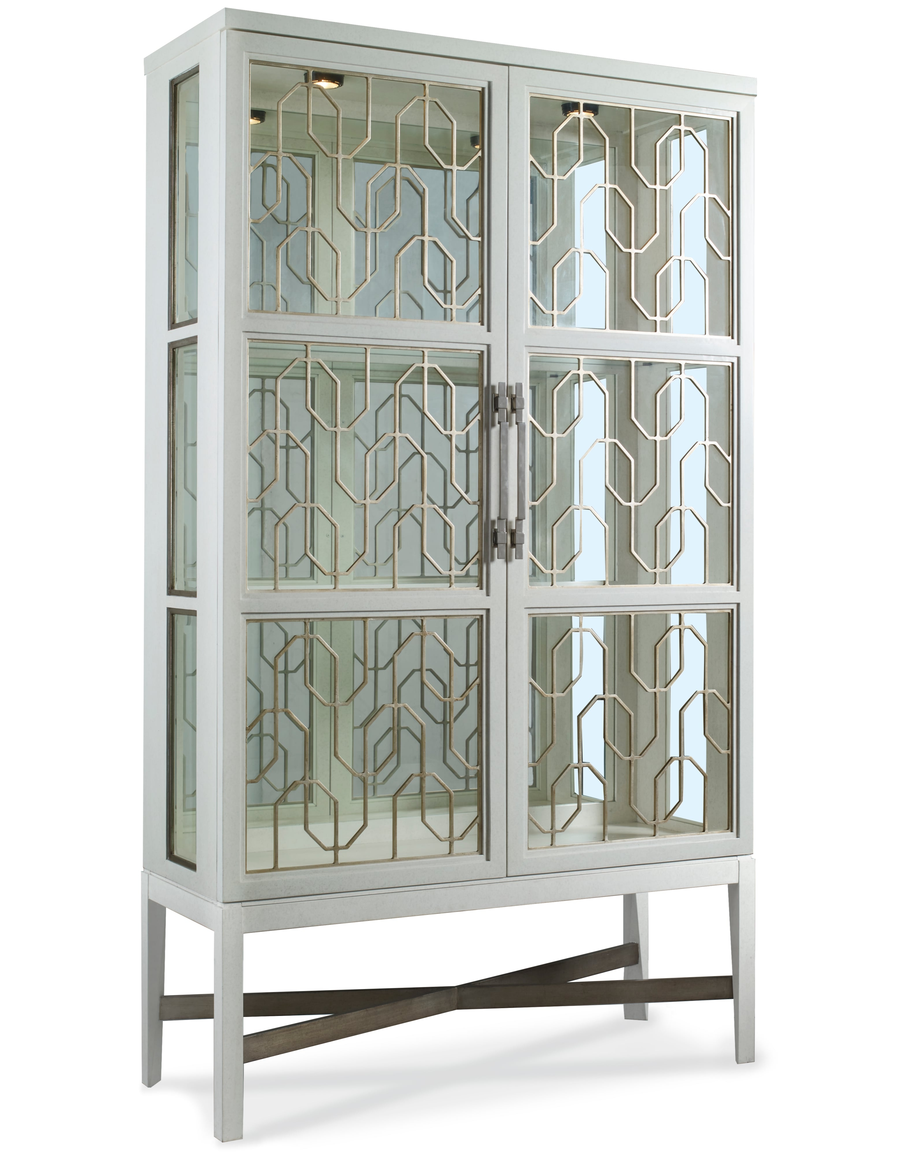 Geometric Display Cabinet