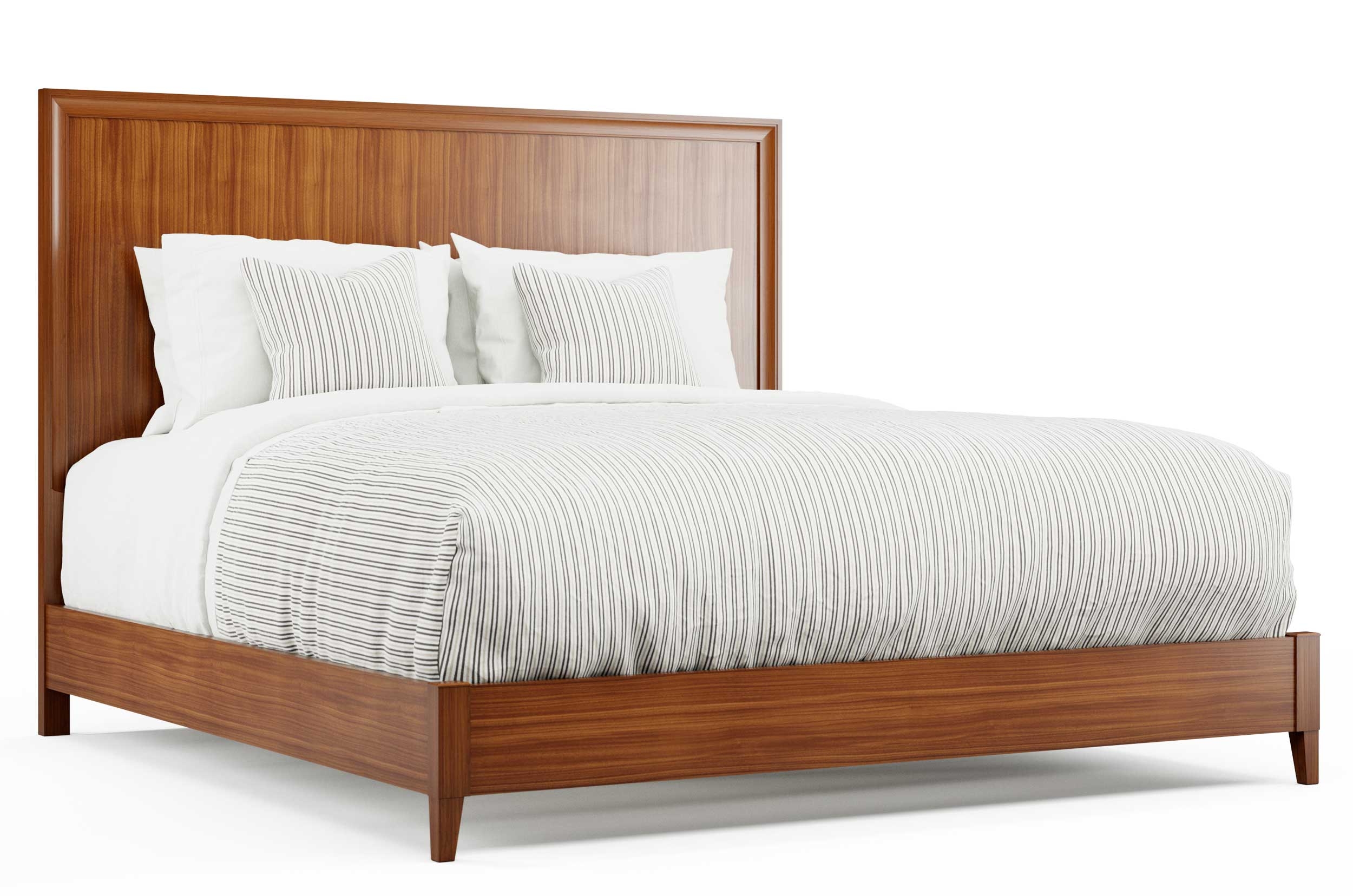 King Bed with Low Footboard