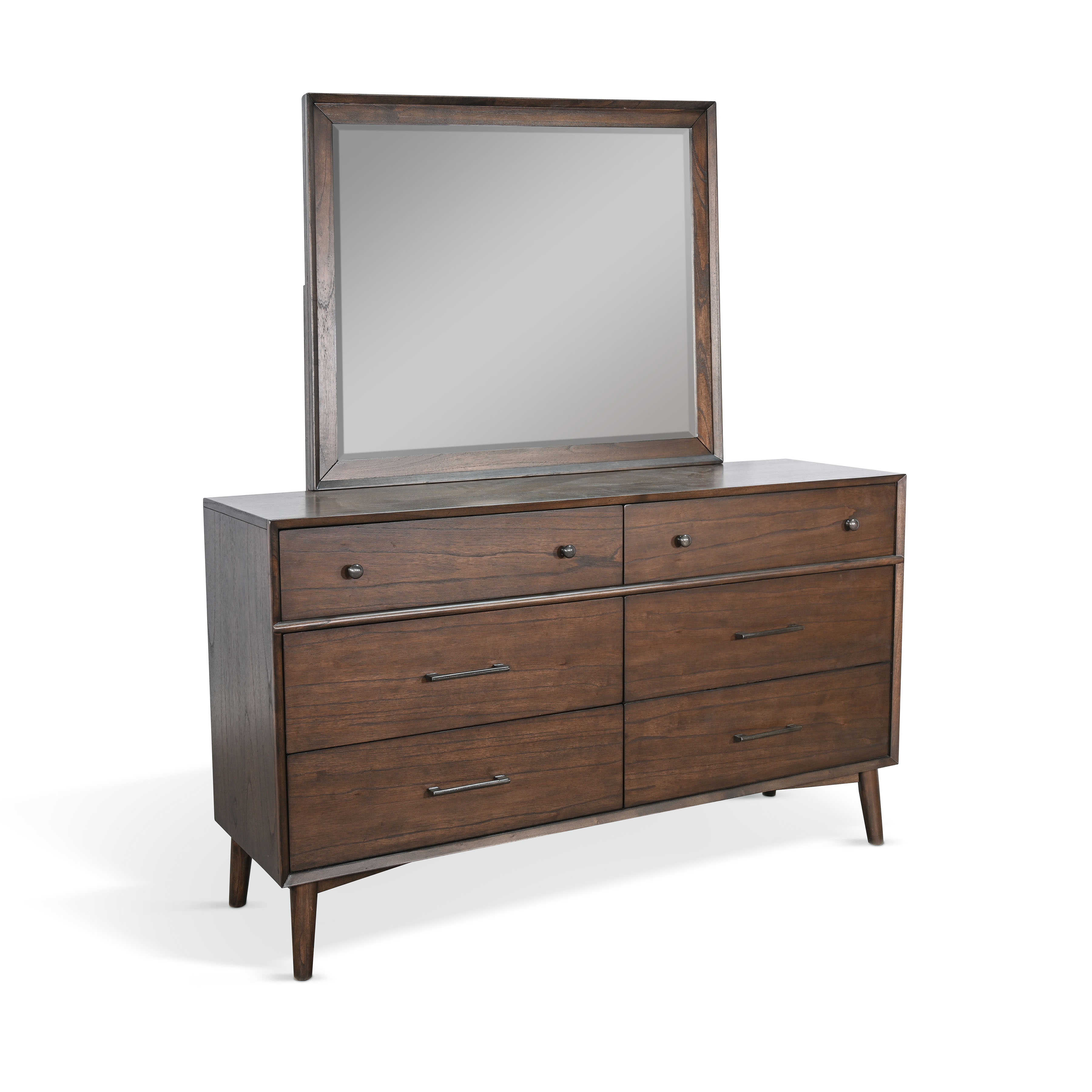 6-Drawer Dresser and Mirror