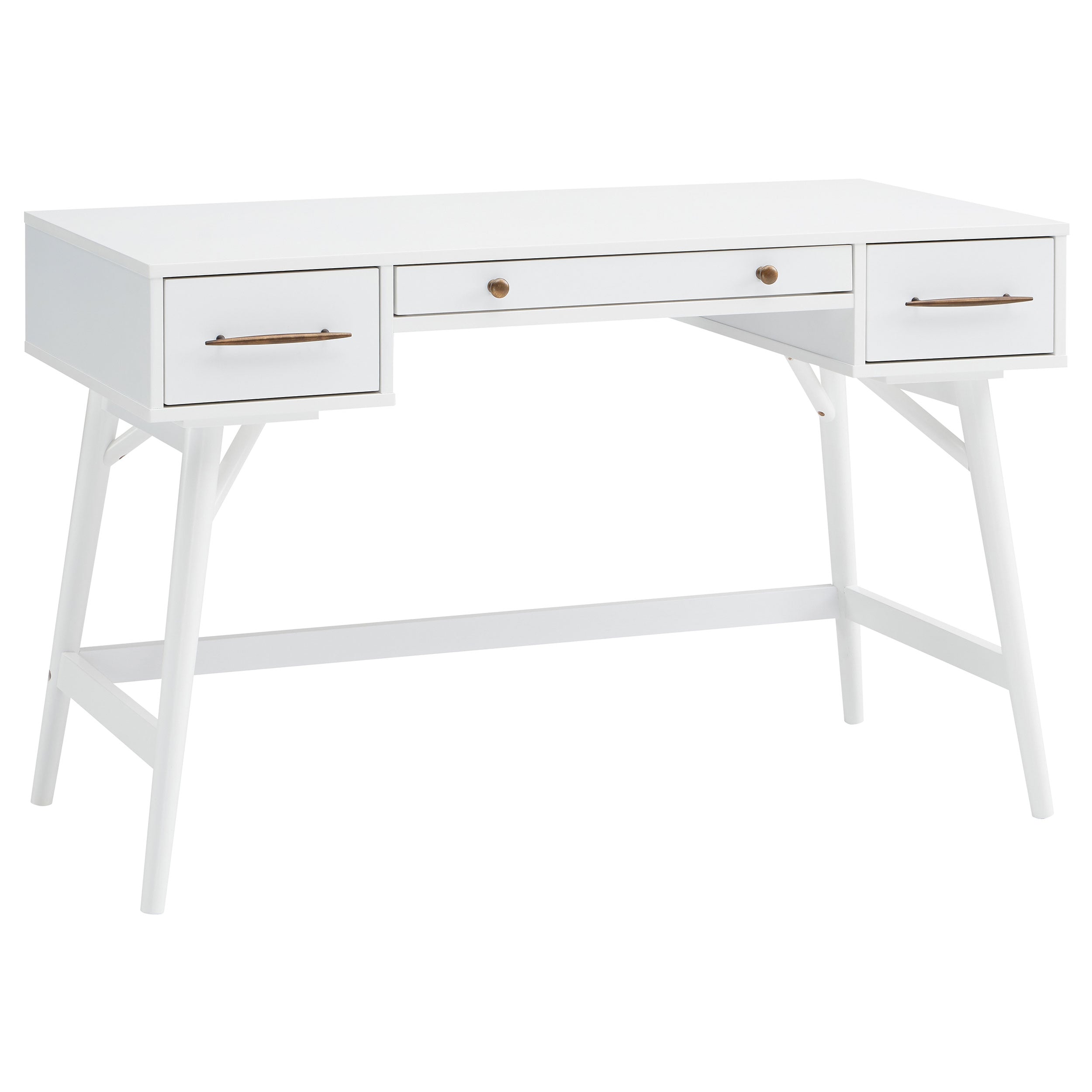 Mugga 47-inch 3-drawer Wood Writing Desk