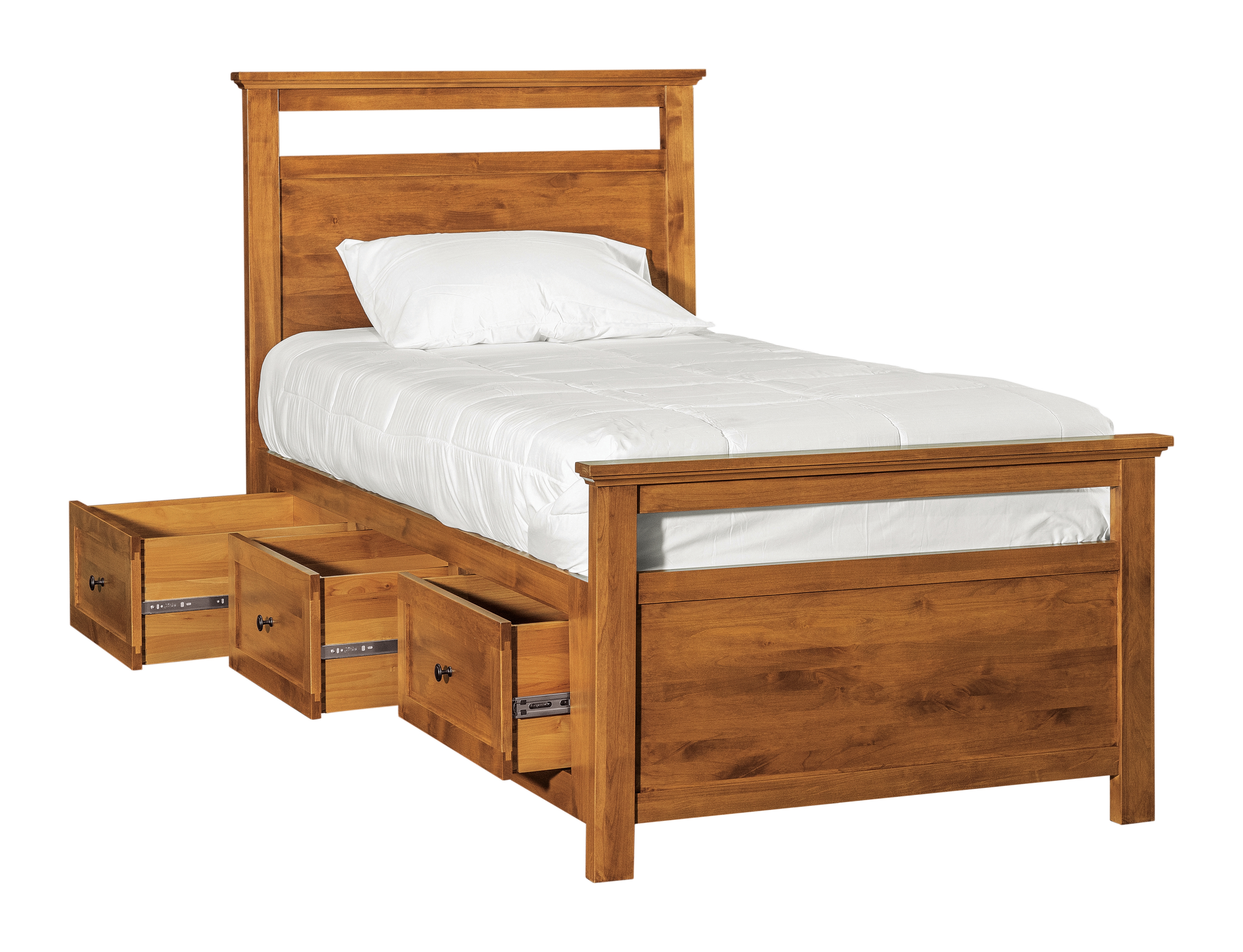 Twin Emmerson Elevated Storage Bed
