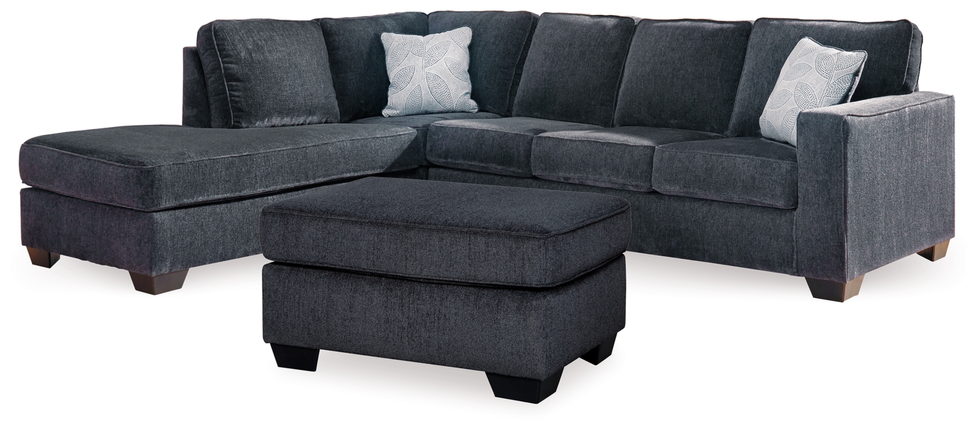 2-Piece Sectional With Chaise And Ottoman