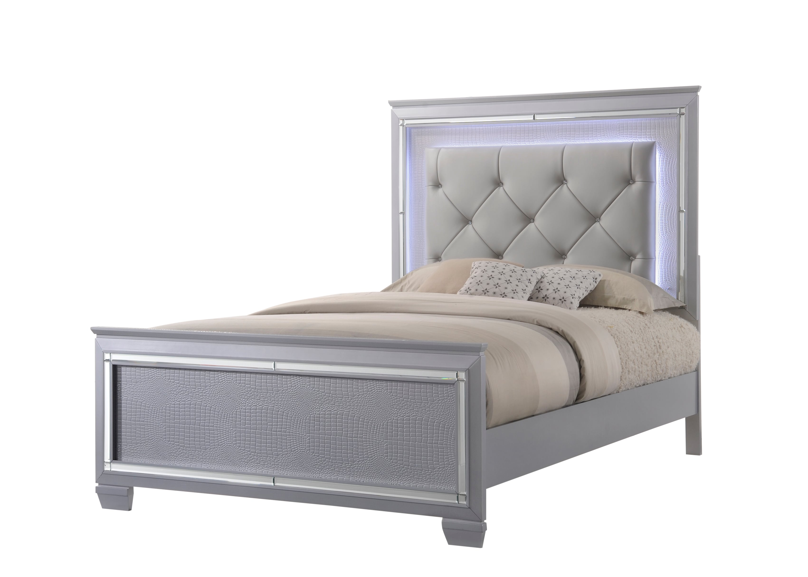 Queen Headboard and Footboard Bed