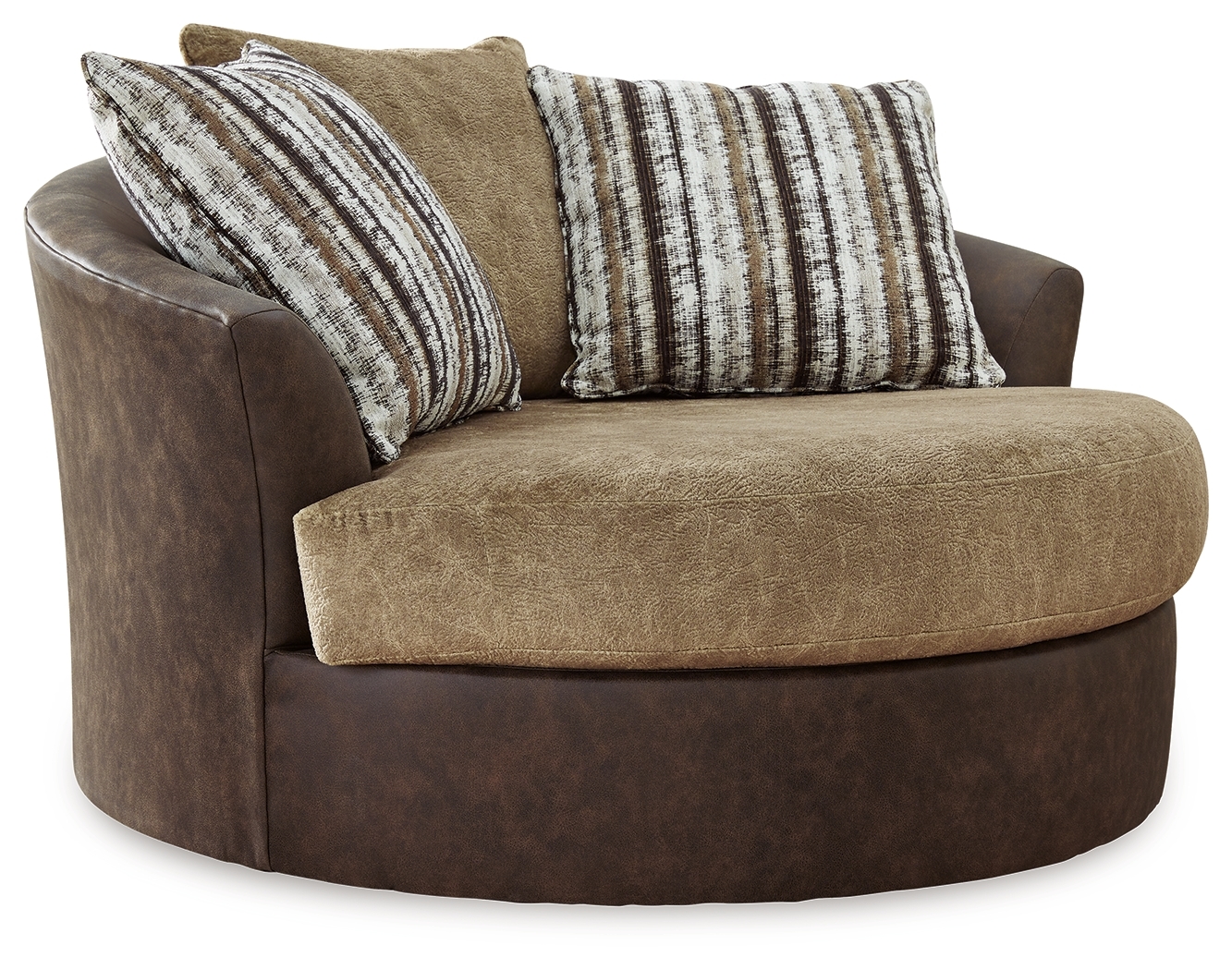 Oversized Swivel Accent Chair