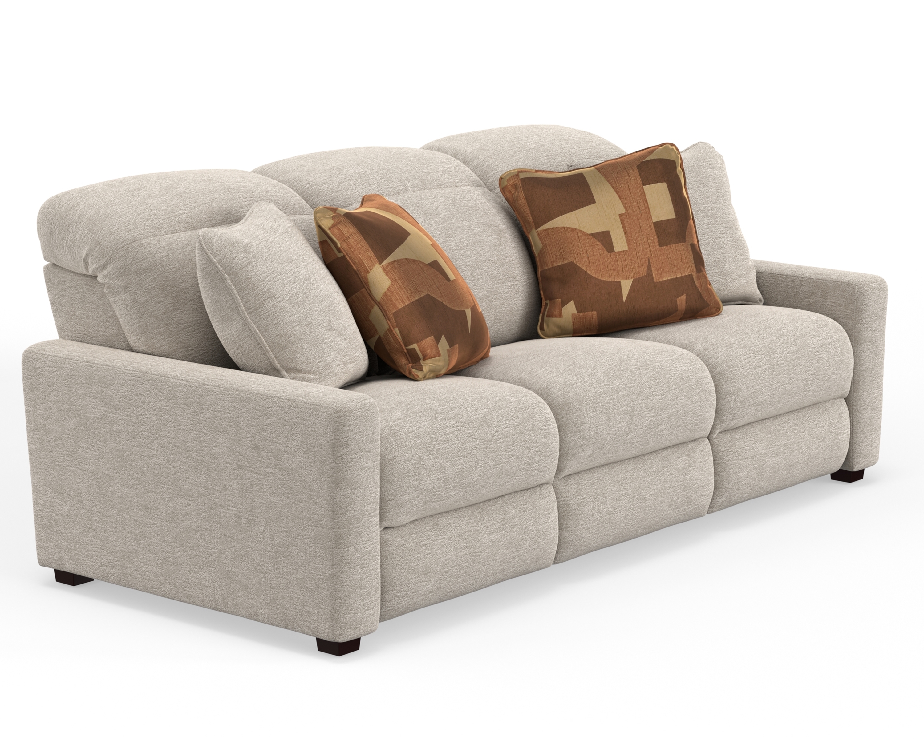 Power Sofa with 3 Recliners