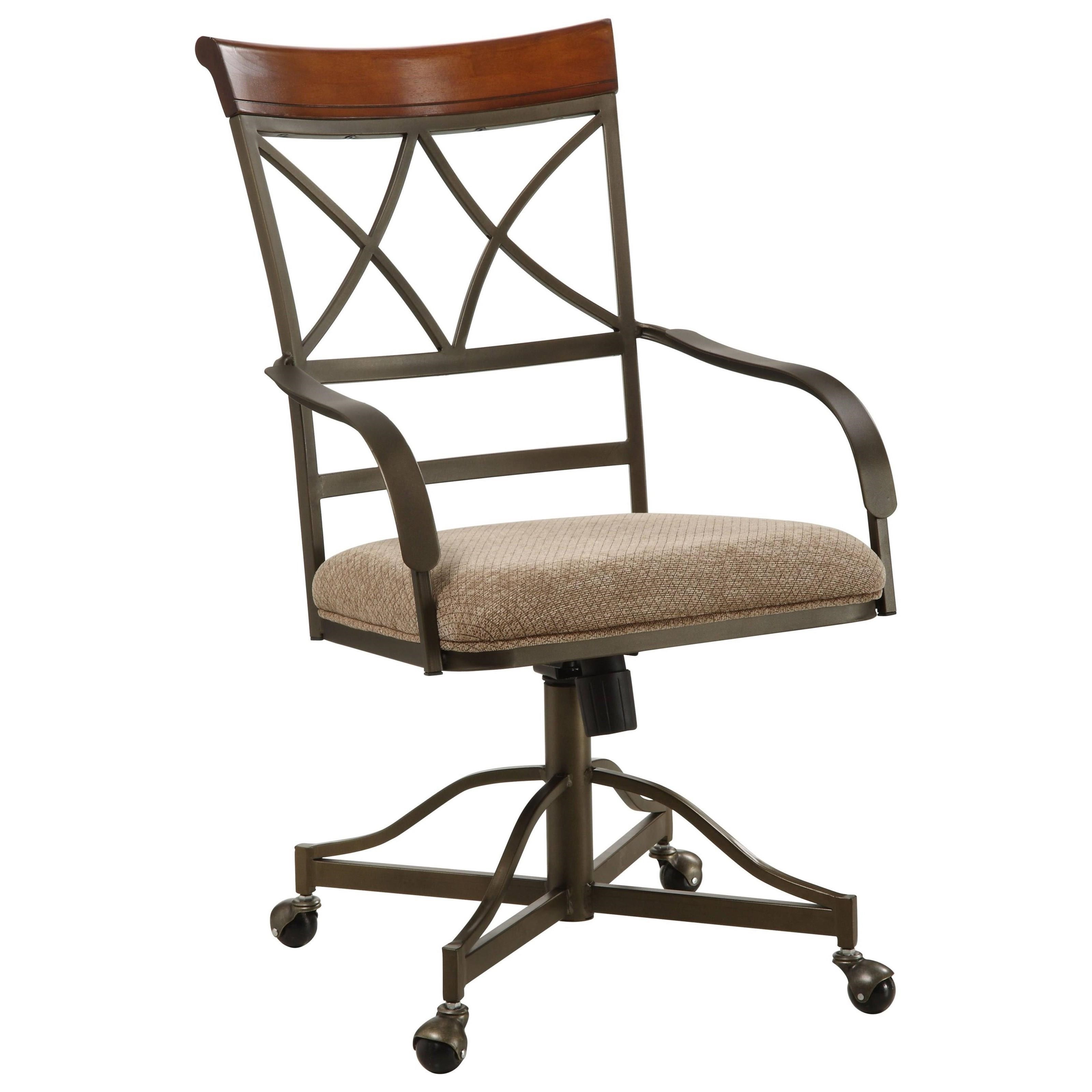 Powell Hamilton 697435X Hamilton Swivel Arm Chair Set of 2