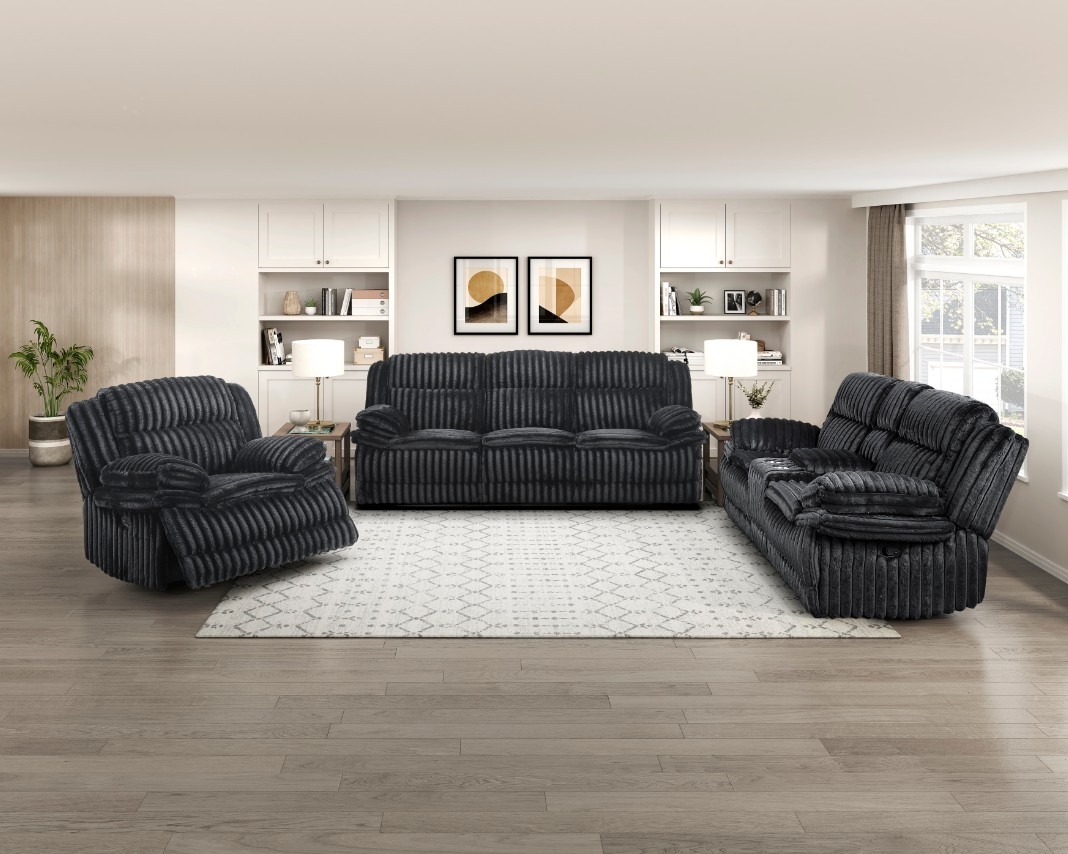 3-pc. Complete Manual Reclining Set