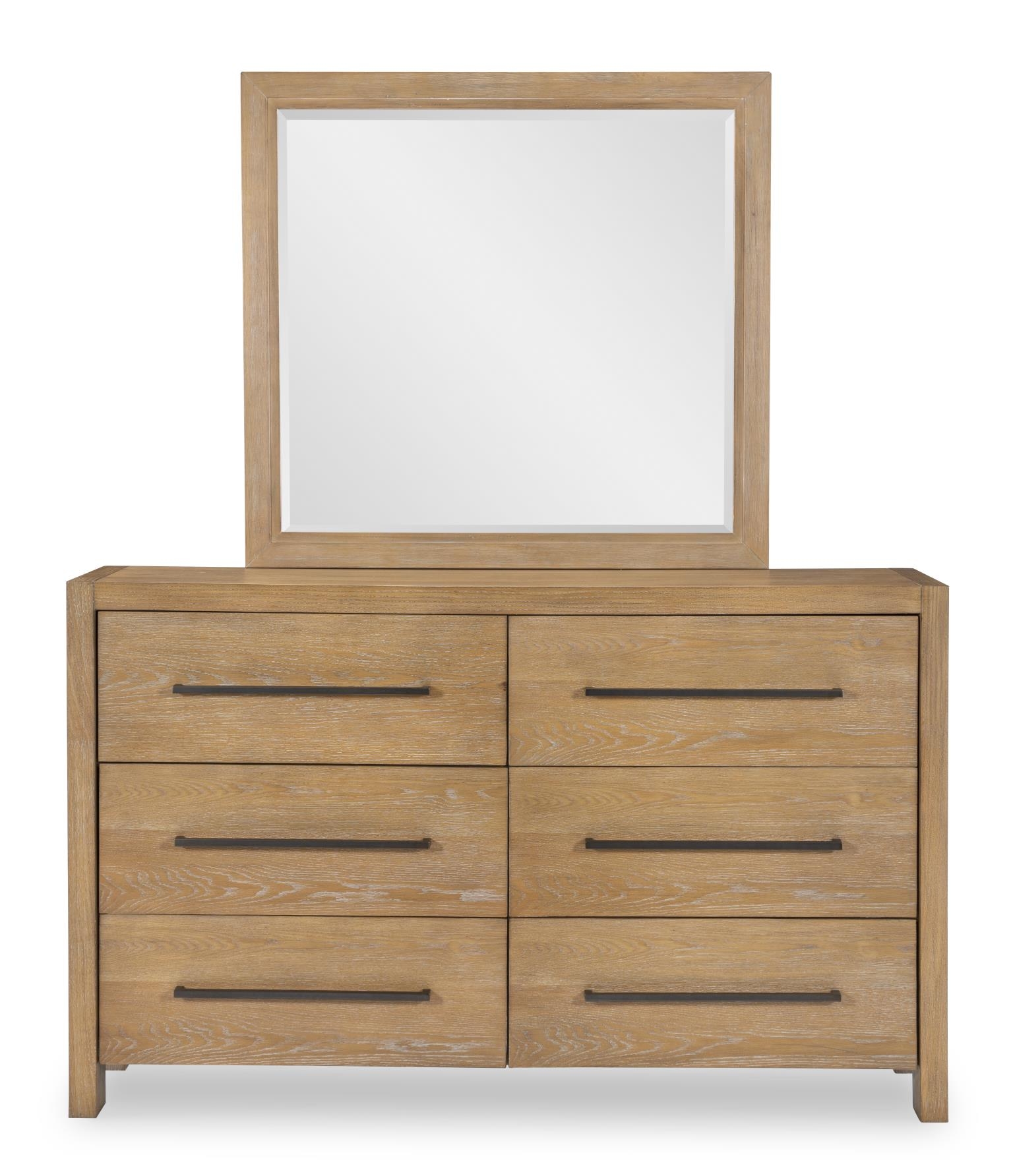 6-Drawer Dresser and Mirror