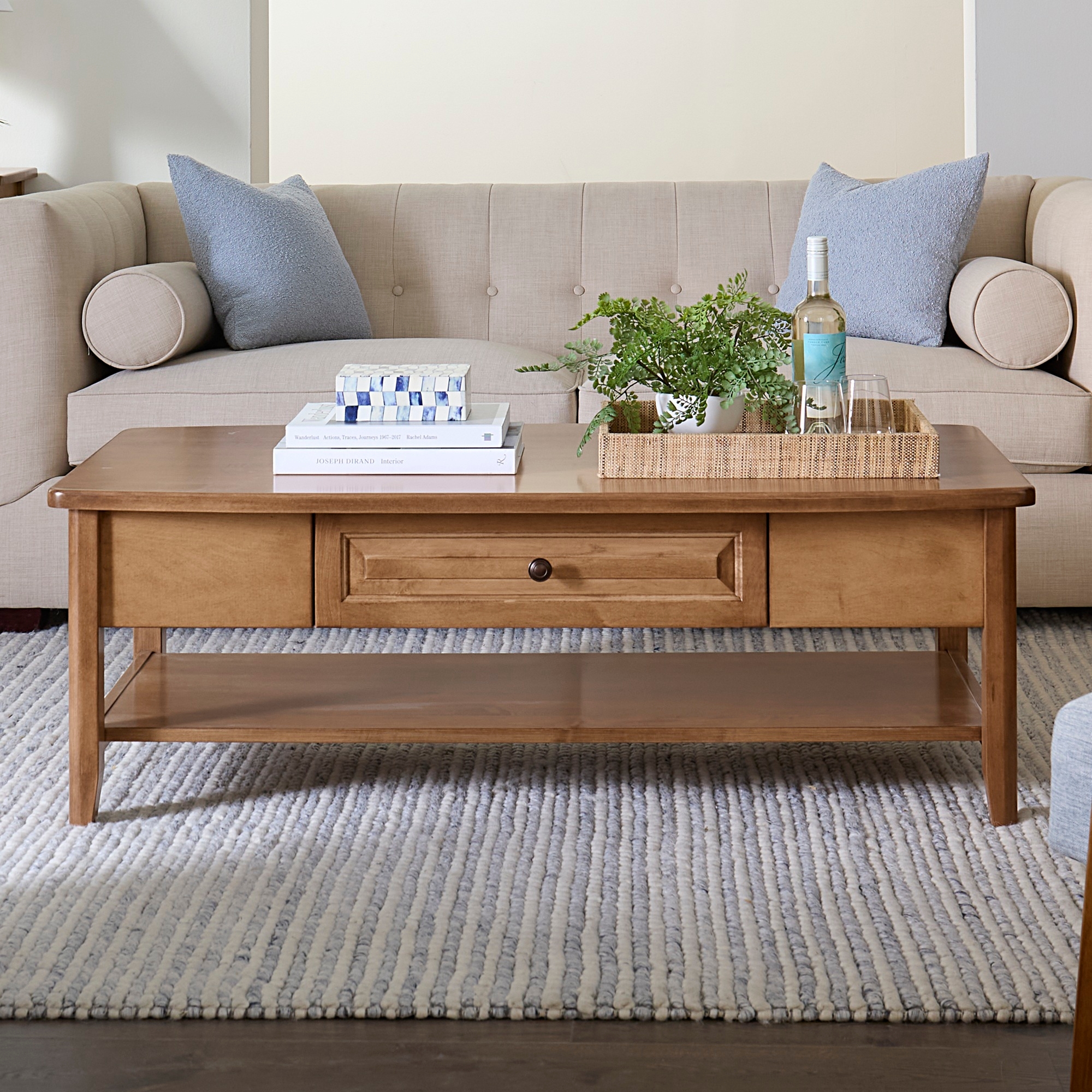 Rectangle Coffee Table - One Drawer
