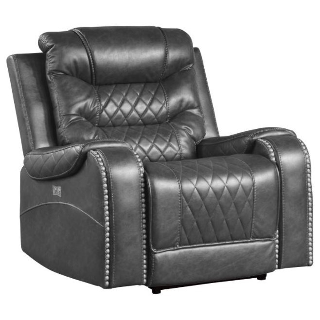 家具 Prier Homelegance Putnam 9405BR-1PW Power Reclining Chair with