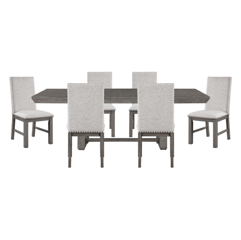 Upholstered 7-Piece Dining Set