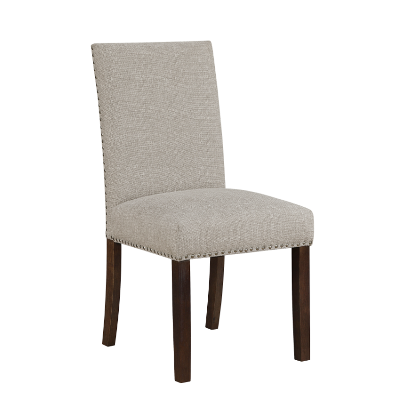 Upholstered Side Chair with Nailhead