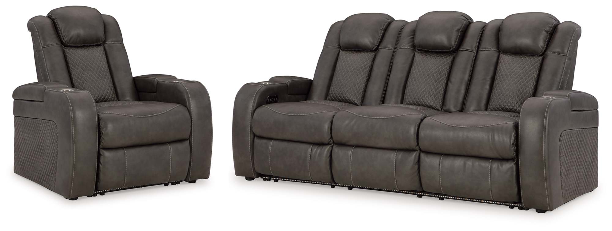 Power Reclining Sofa And Power Recliner