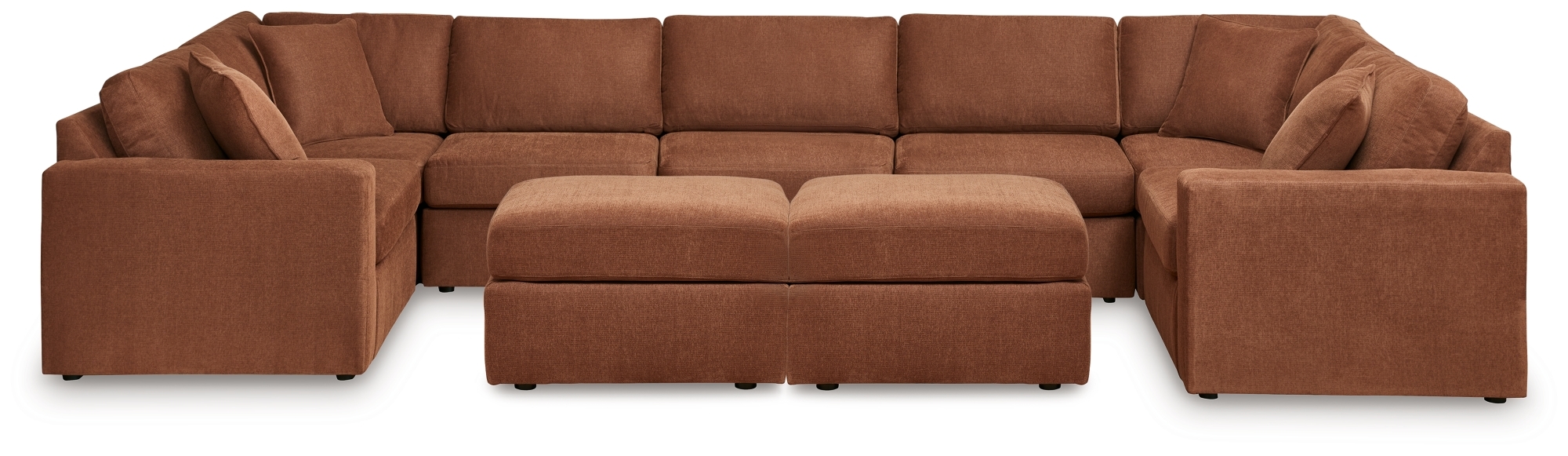 7-Piece Sectional And 2 Ottomans