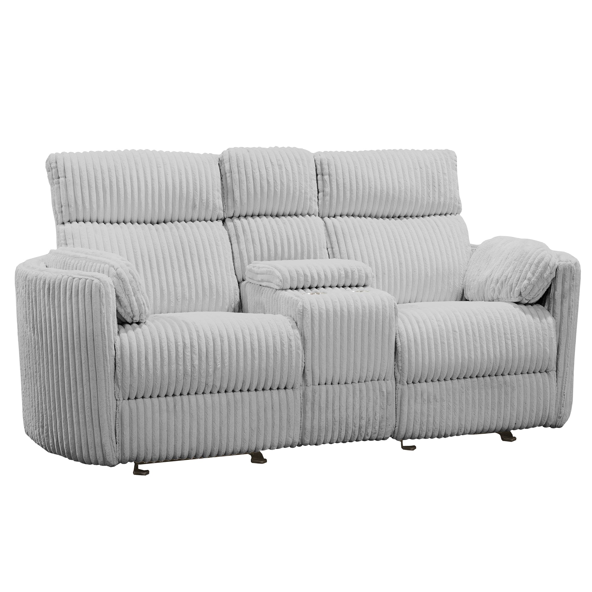 Power Glider Console Loveseat