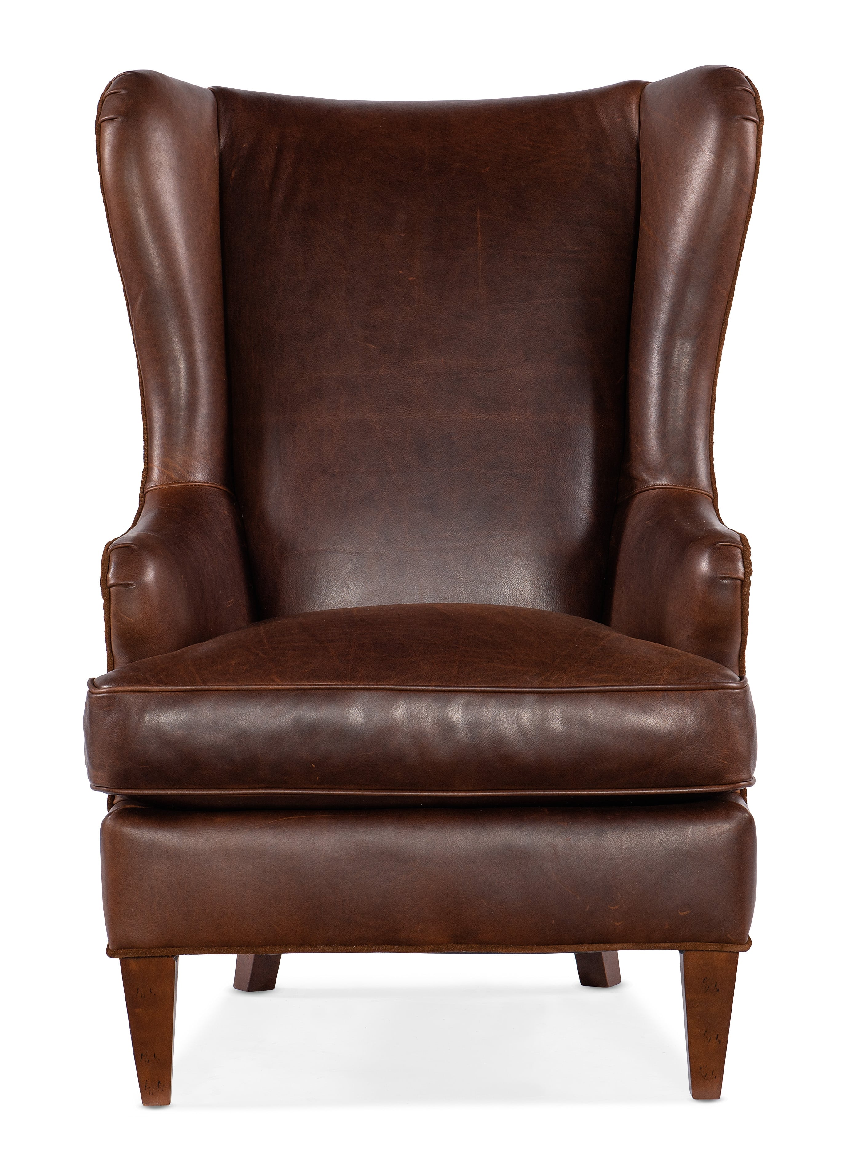 Bradington Young Lex Transitional Stationary Accent Chair with Nailhead