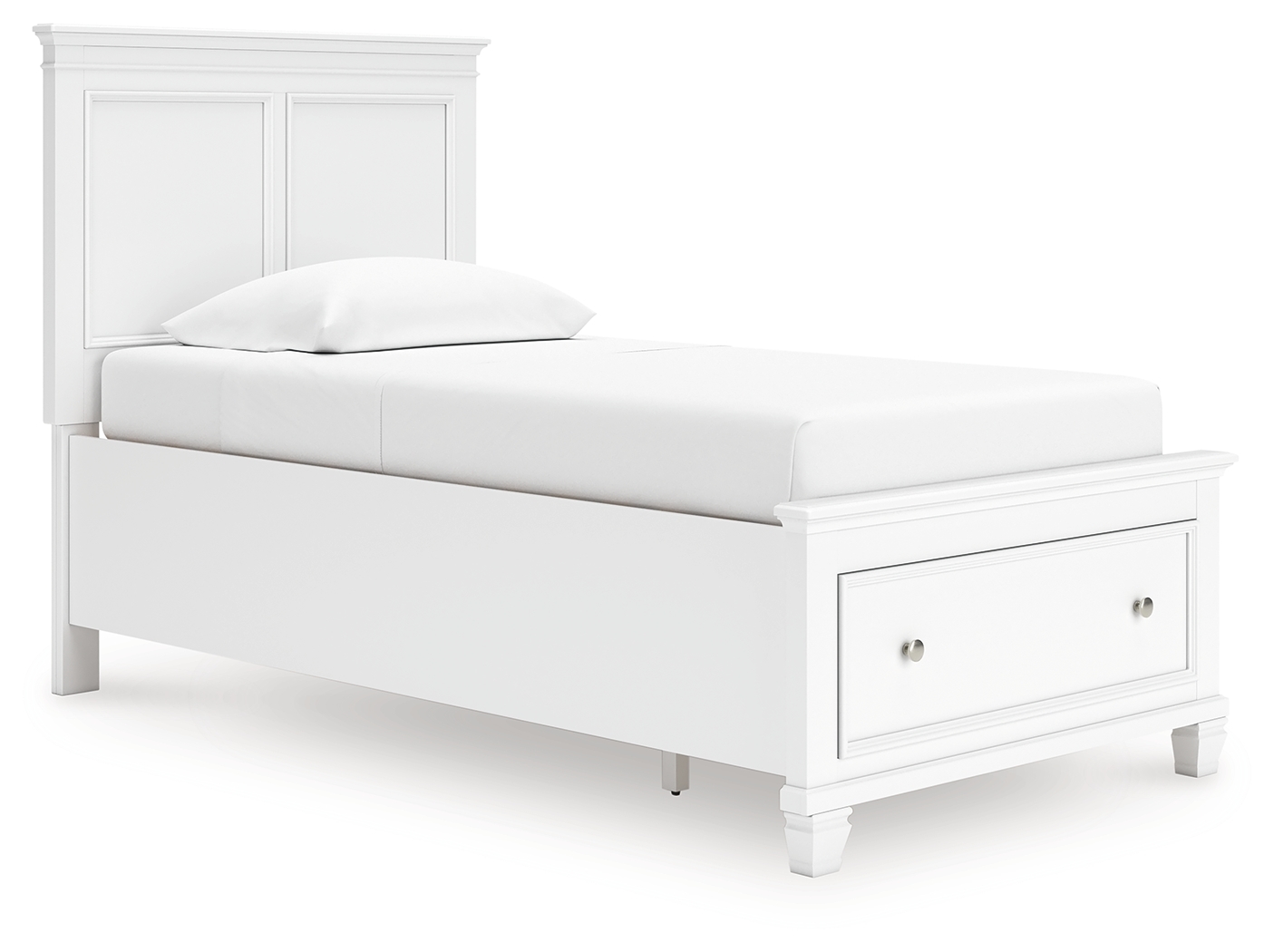Twin Panel Storage Bed