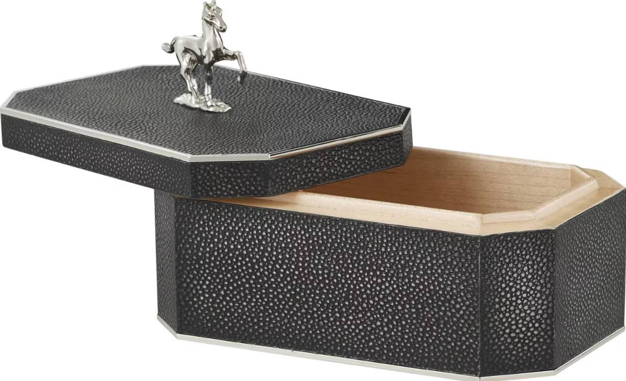 Leather Canter Box
