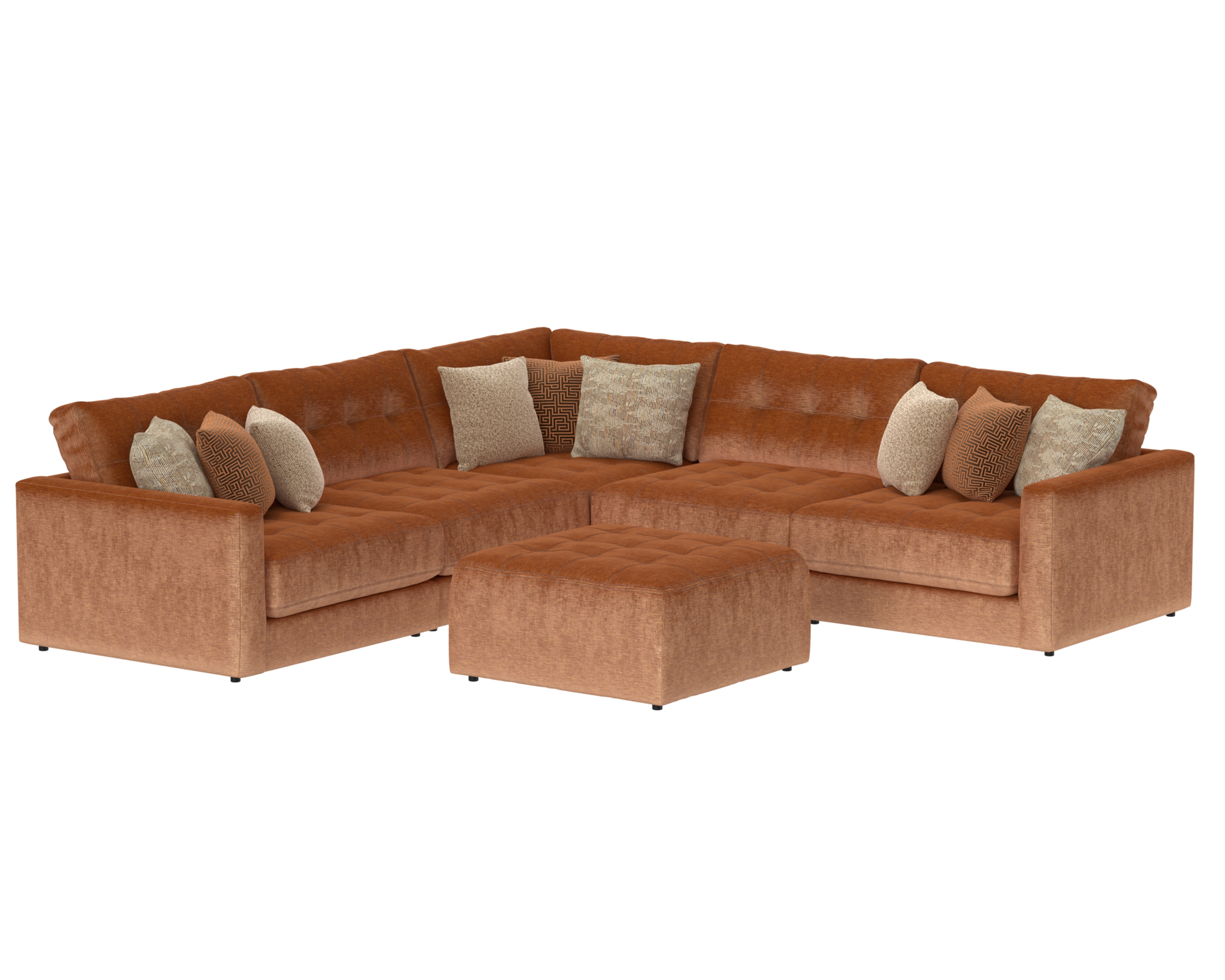 Modular 6-Piece Sectional