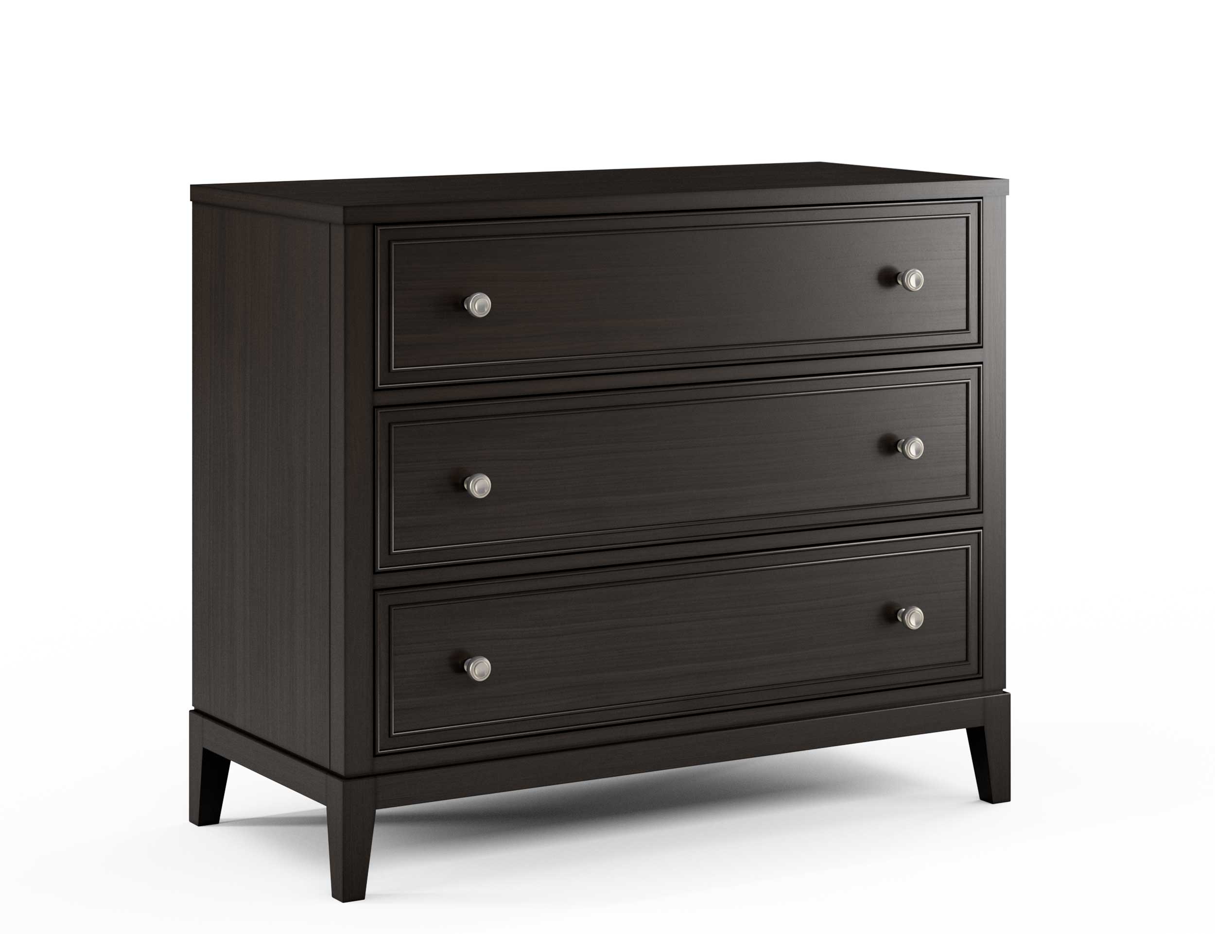 3-Drawer Single Dresser
