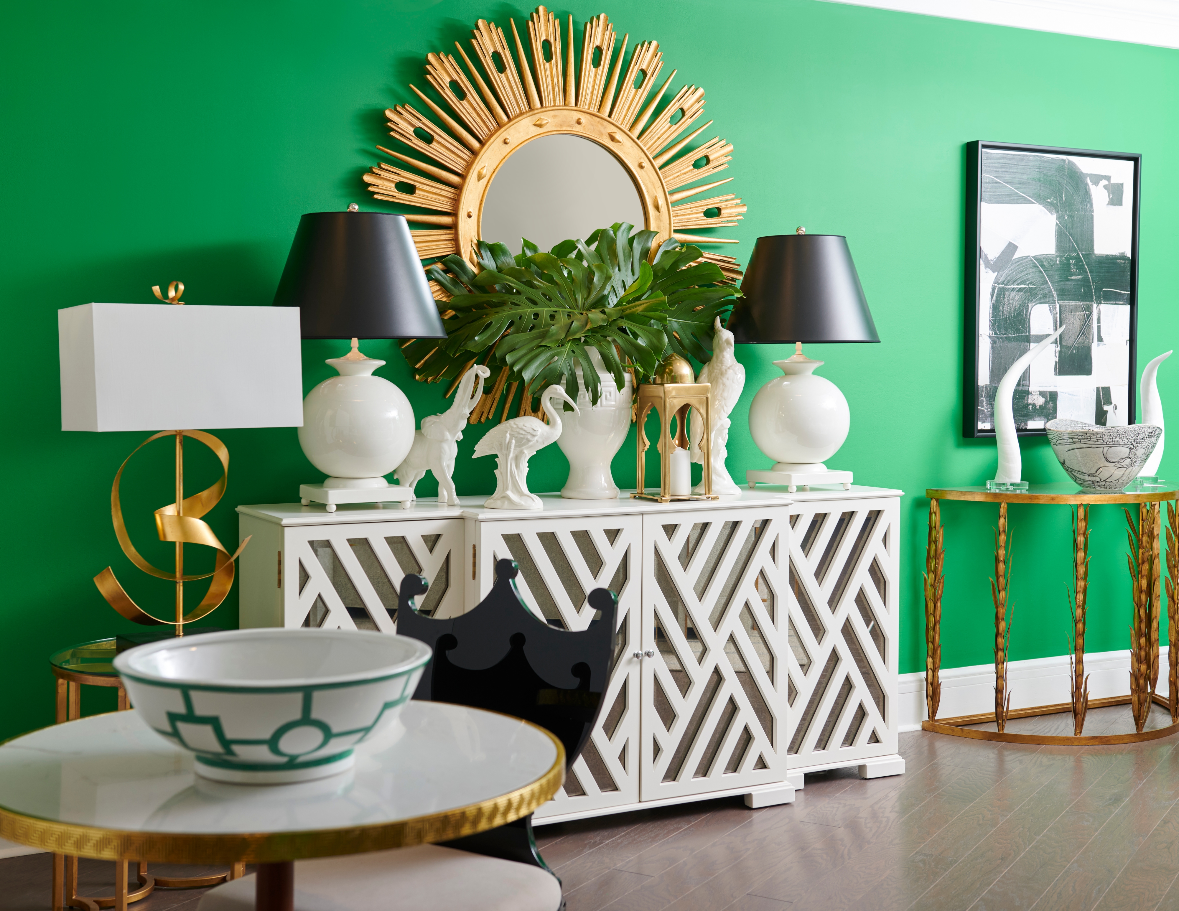 Wasden Mirror - Gold