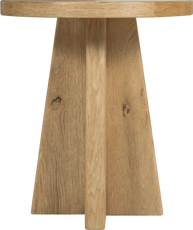 22" Rd. Pedestal End Table