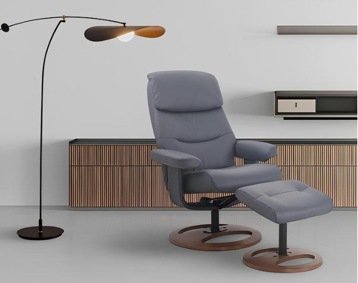 Reclining Chair & Ottoman Set