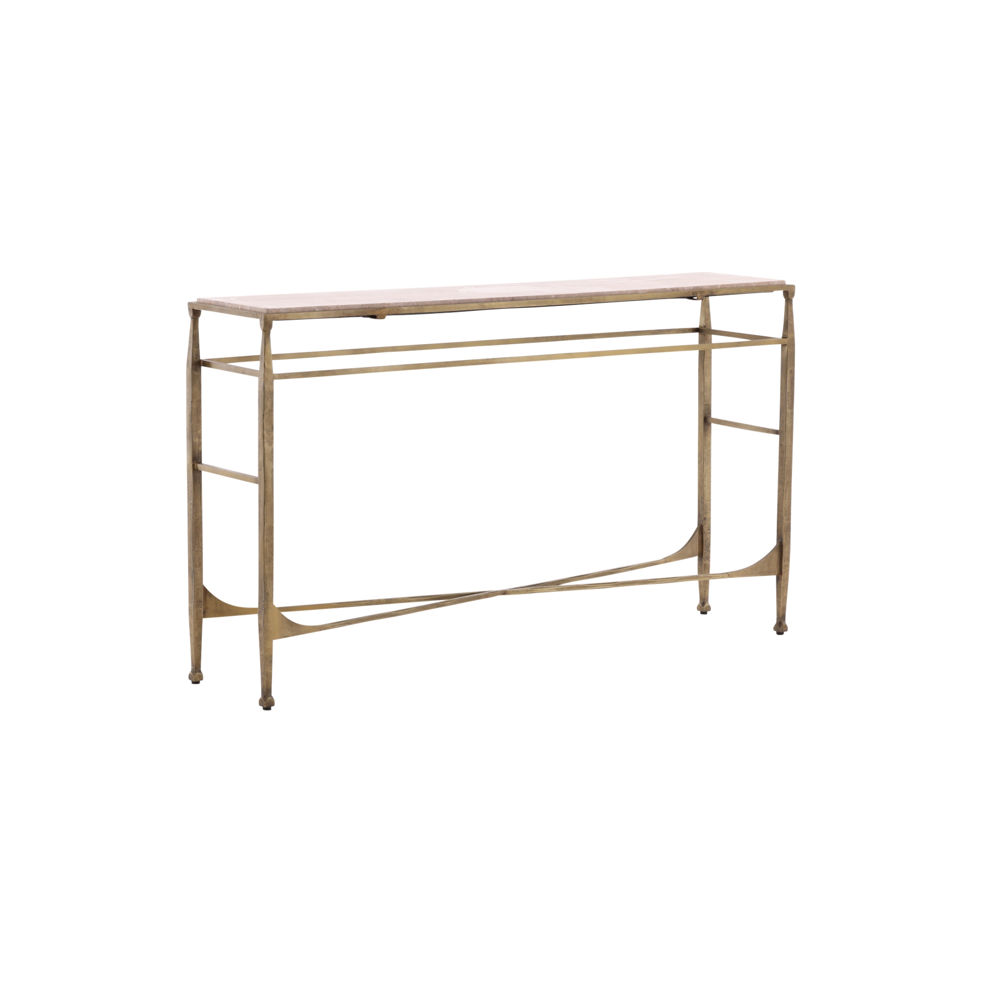 Console Table with Marble Top