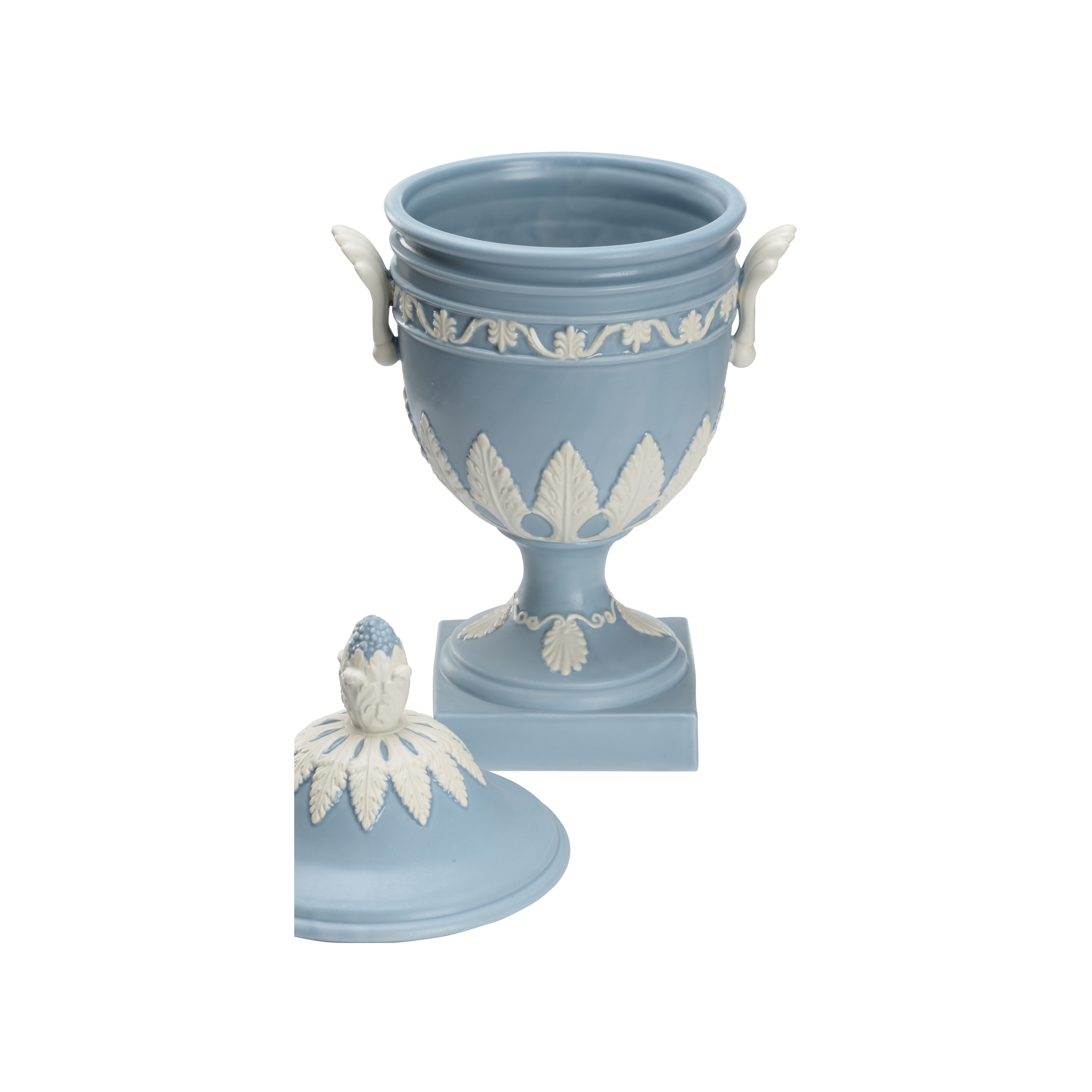 Wedgewood Urn - Blue/Gray