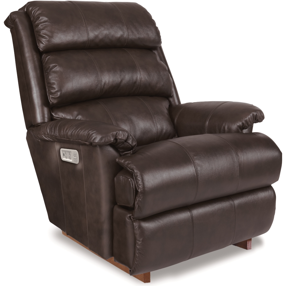 Power Rocking Recliner w/ Headrest & Lumbar