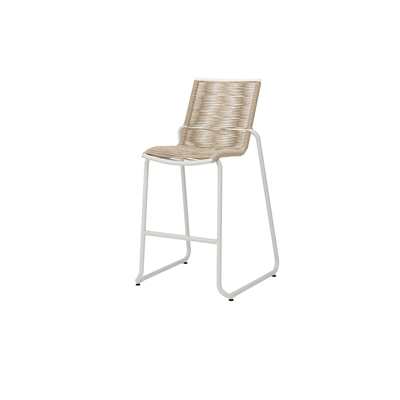 Armless Bar Height Stackable Stool