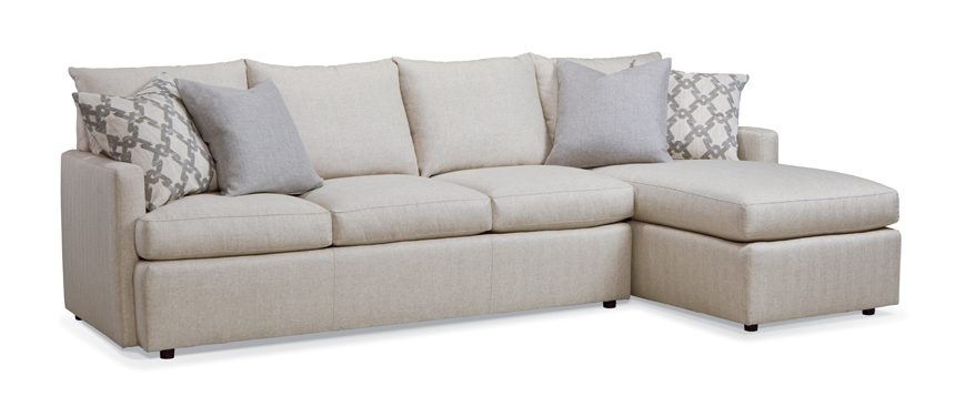 2-pc. Track-Arm Chaise Sectional