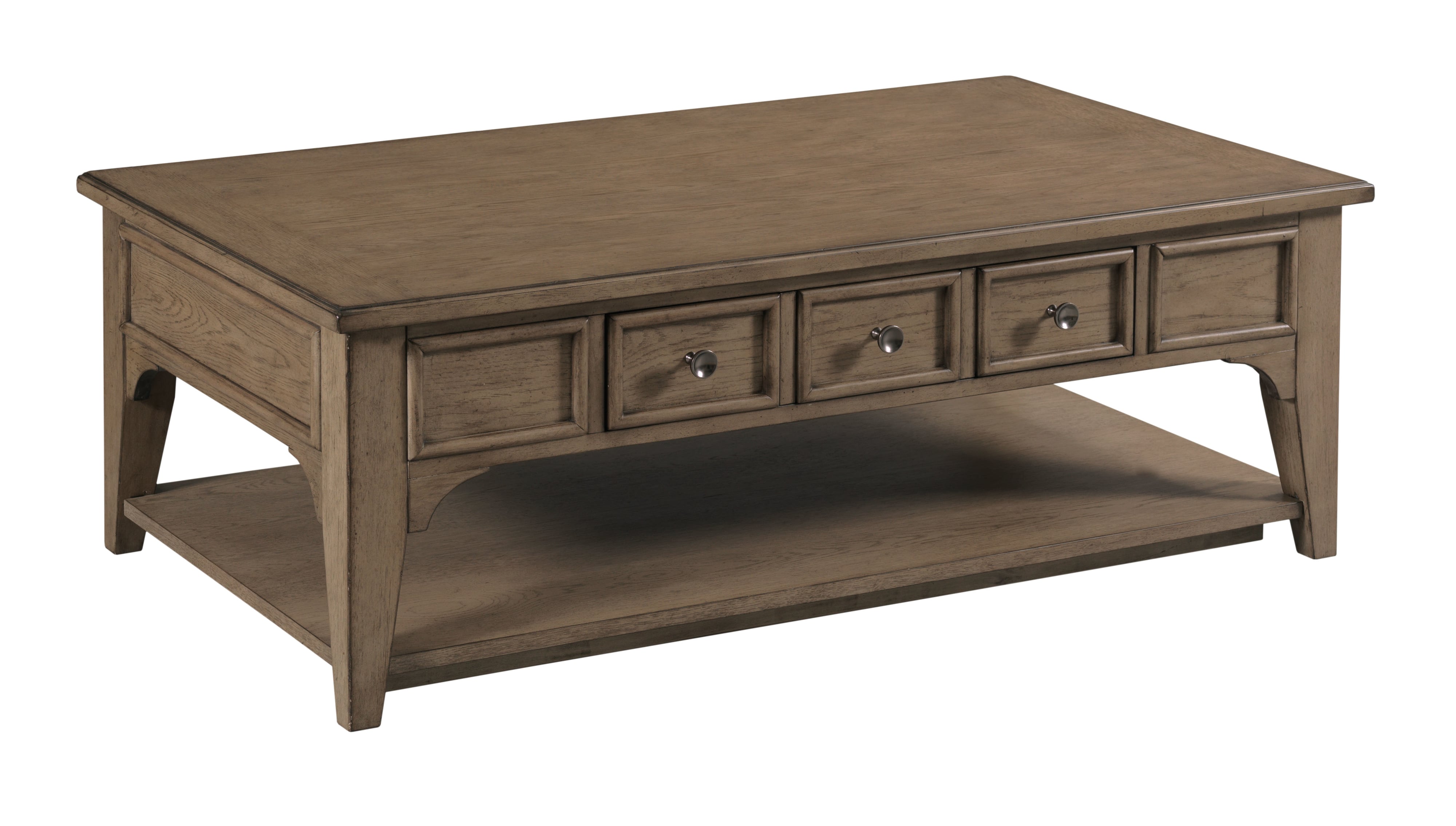 American Drew Carmine Transitional Beatrix Rectangular Coffee Table