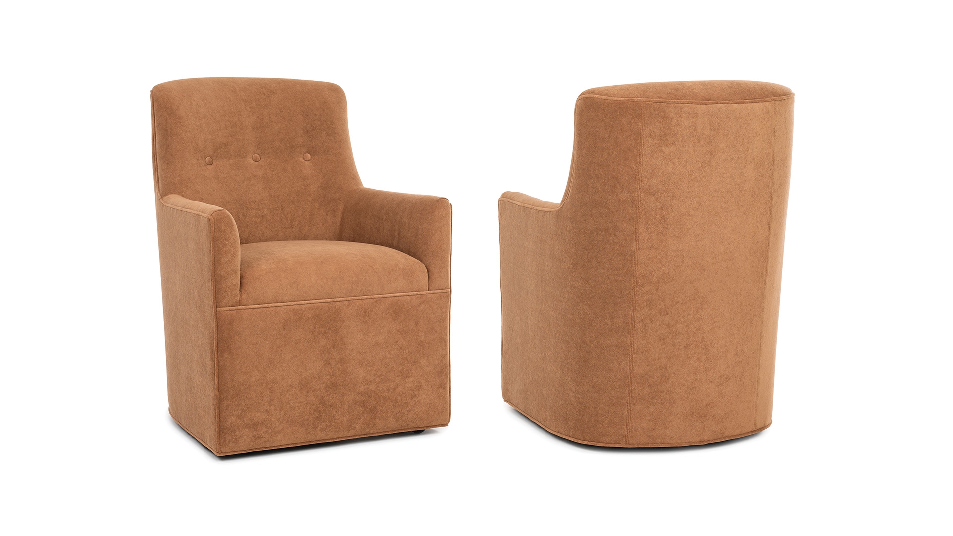 Upholstered Dining Armchair w/ Tufting