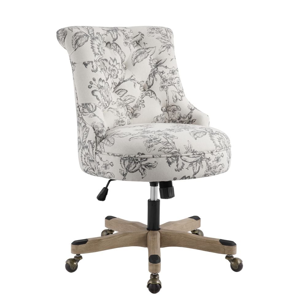 Linon Sinclair 178403FL01H Traditional Office Chair | Coconis
