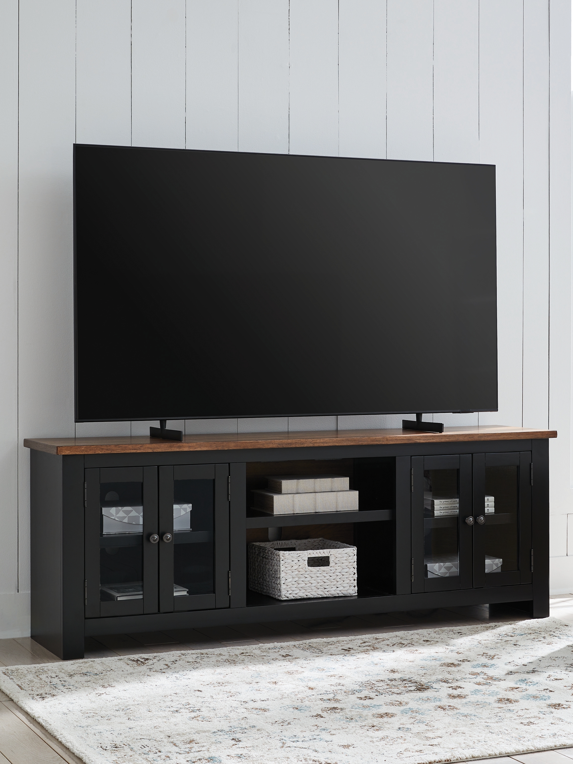 XL TV Stand W/ Fireplace Option