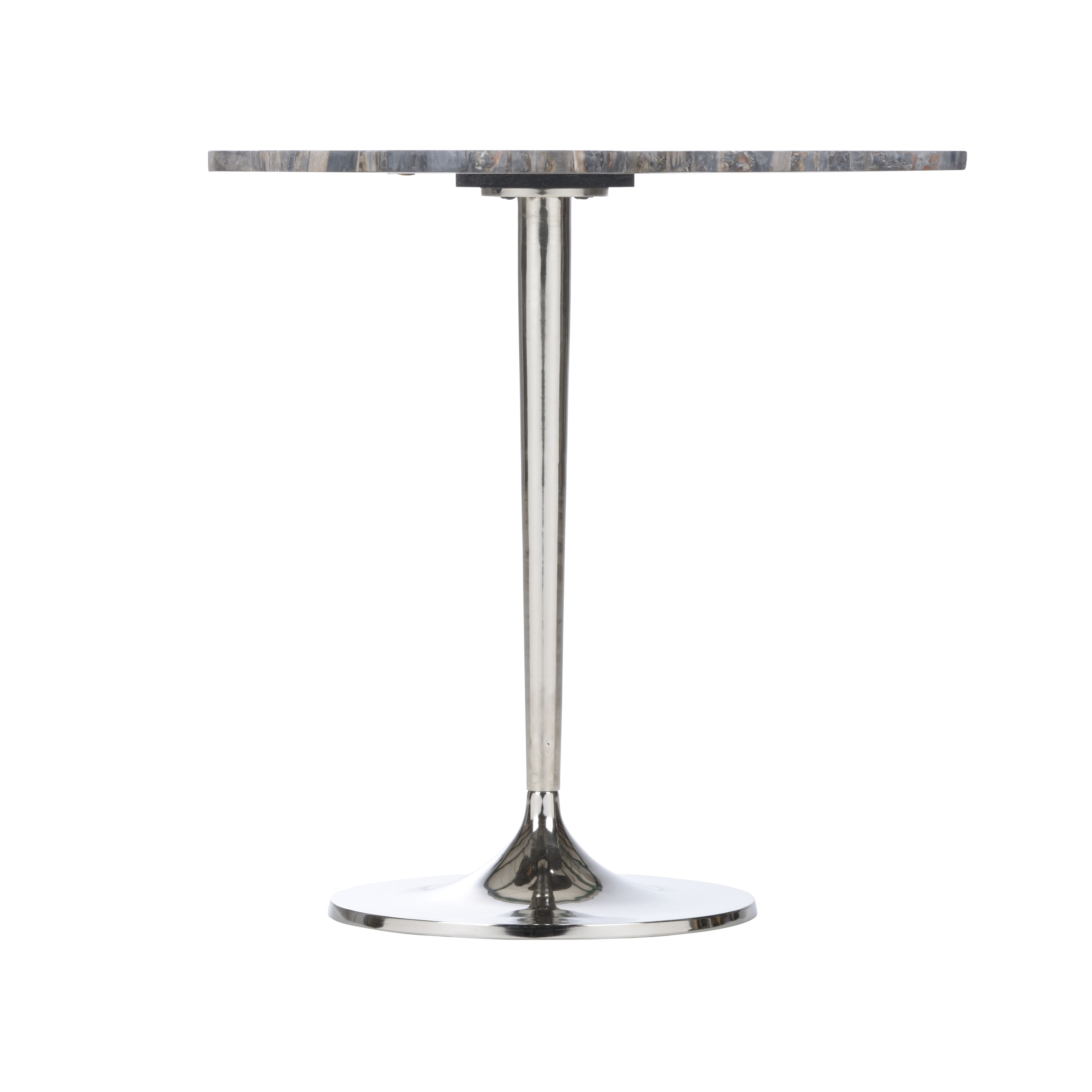 Petal Side Table - Petrified Wood