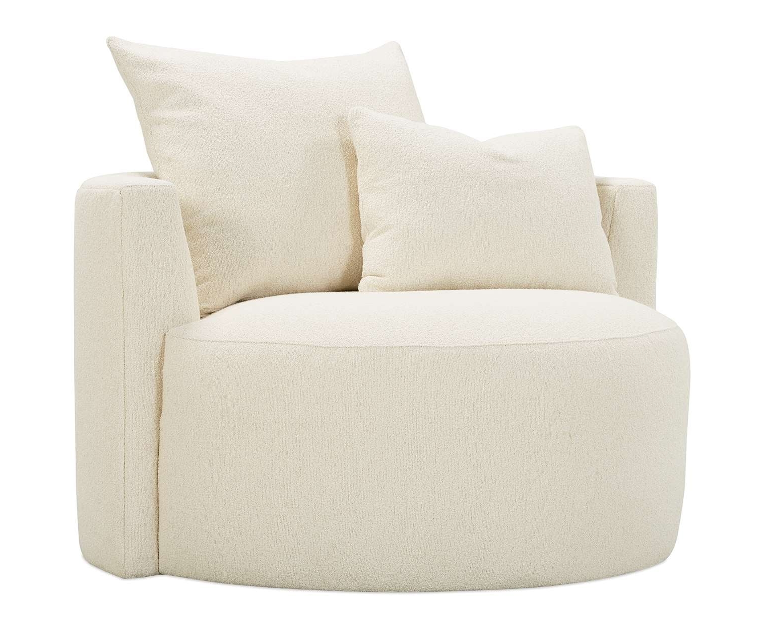 Round Swivel Accent Chair