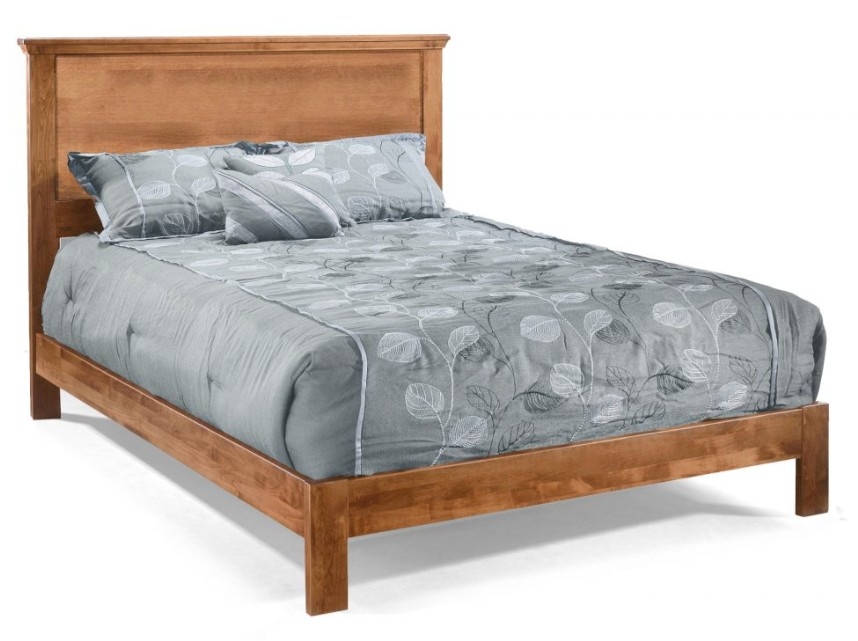 Alder Queen Plank Bed