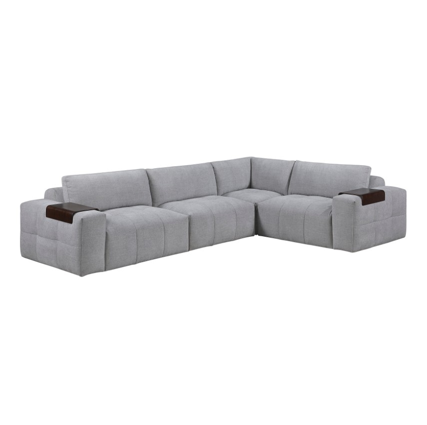 Casual 4-pc. L-Shape Sectional Sofa