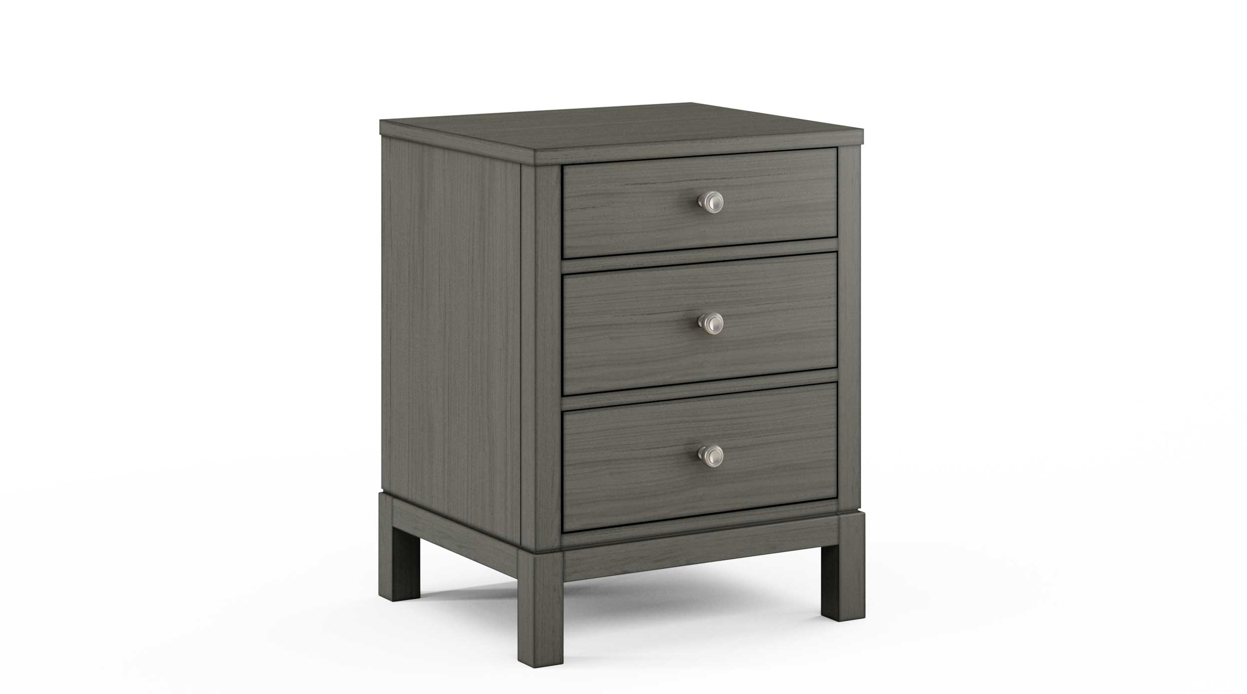 3-Drawer Nightstand