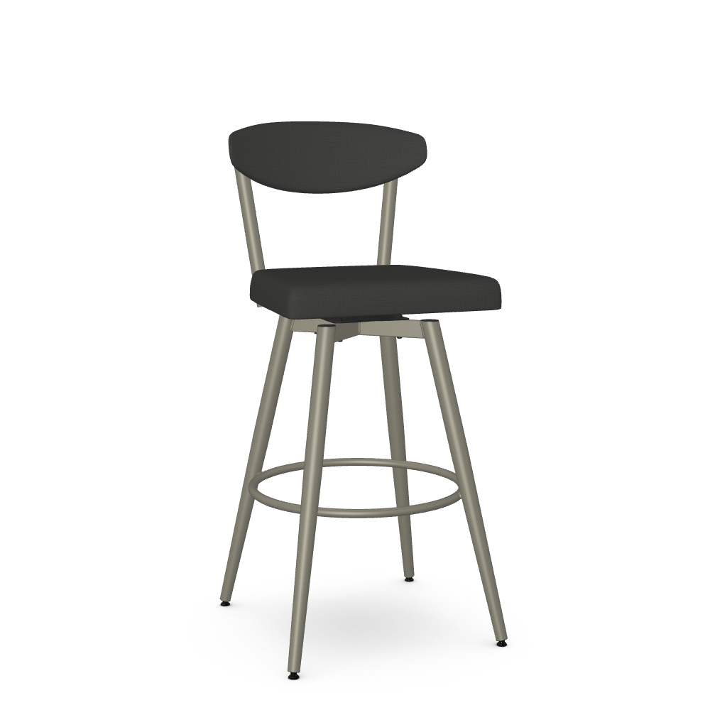 Upholstered Bar Height Swivel Stool