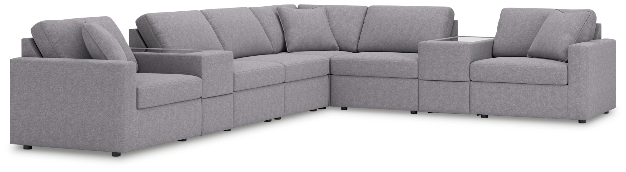 8-Piece Sectional Consoles
