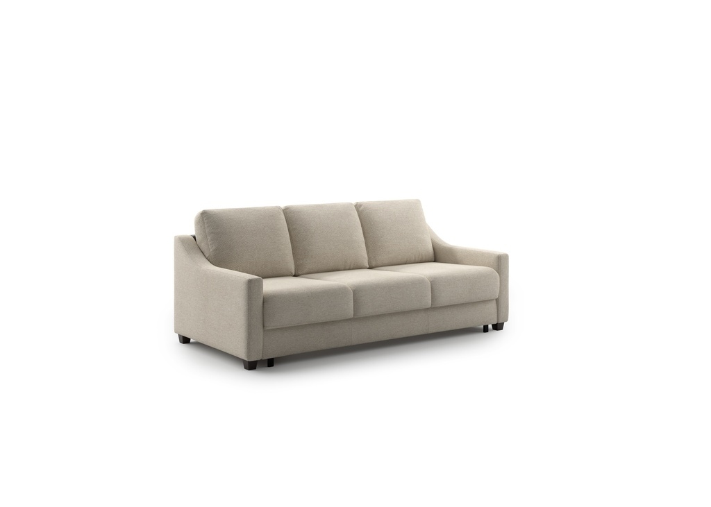 Casual Modern Slope-Arm King Sleeper Sofa