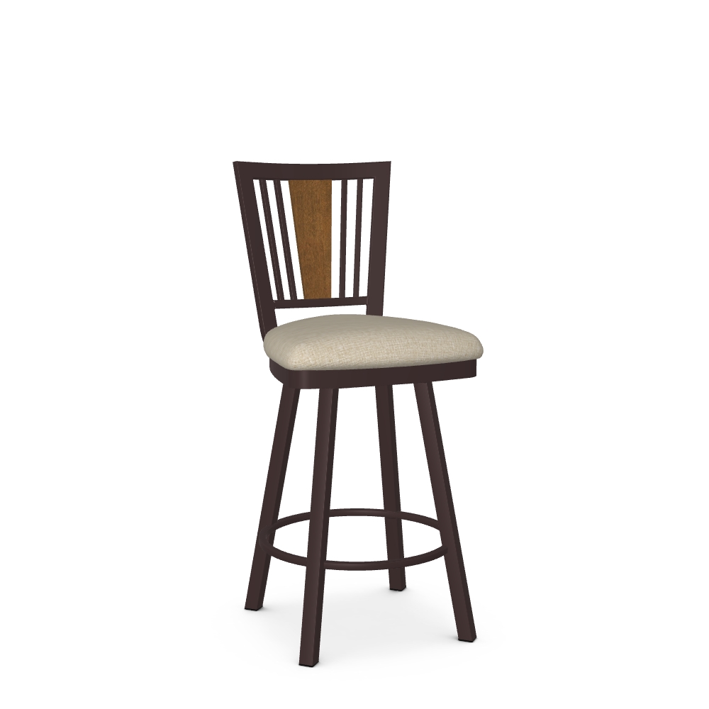 Upholstered Swivel Counter Stool