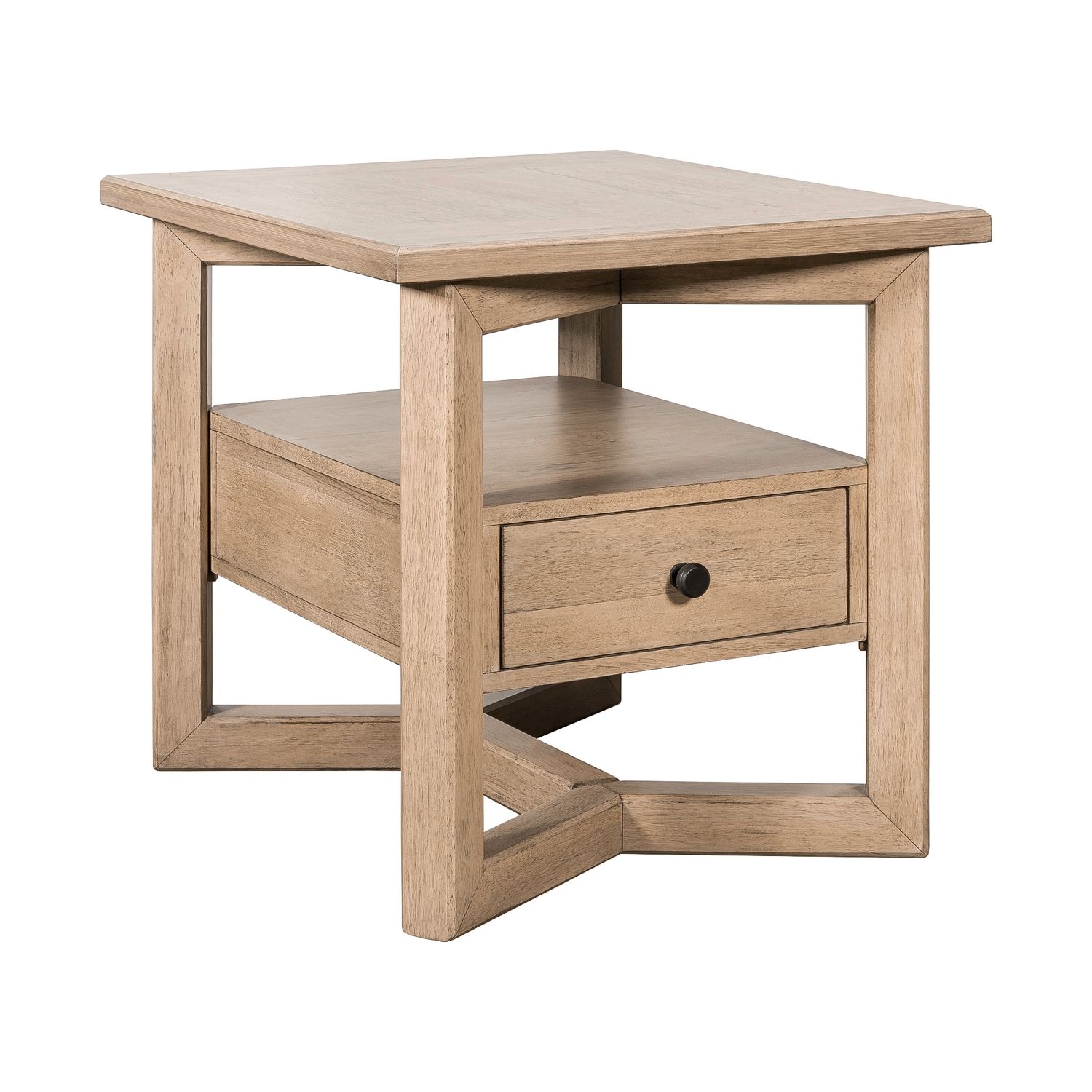 Rectangular 1-Drawer End Table